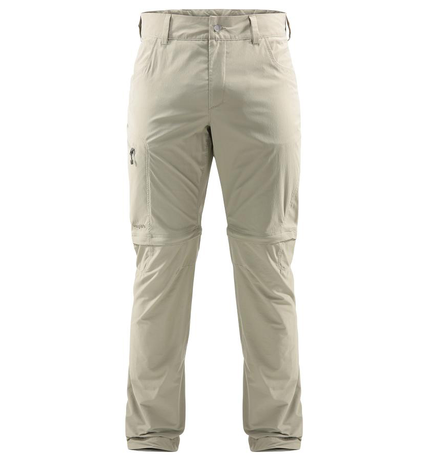 Haglöfs Mens Lite Zip Off Hiking Pants Brown New Zealand 98603QKAW